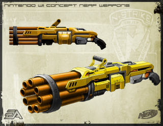 Illustration for article titled Wicked Wii Nerf N-Strike Concept Weapons